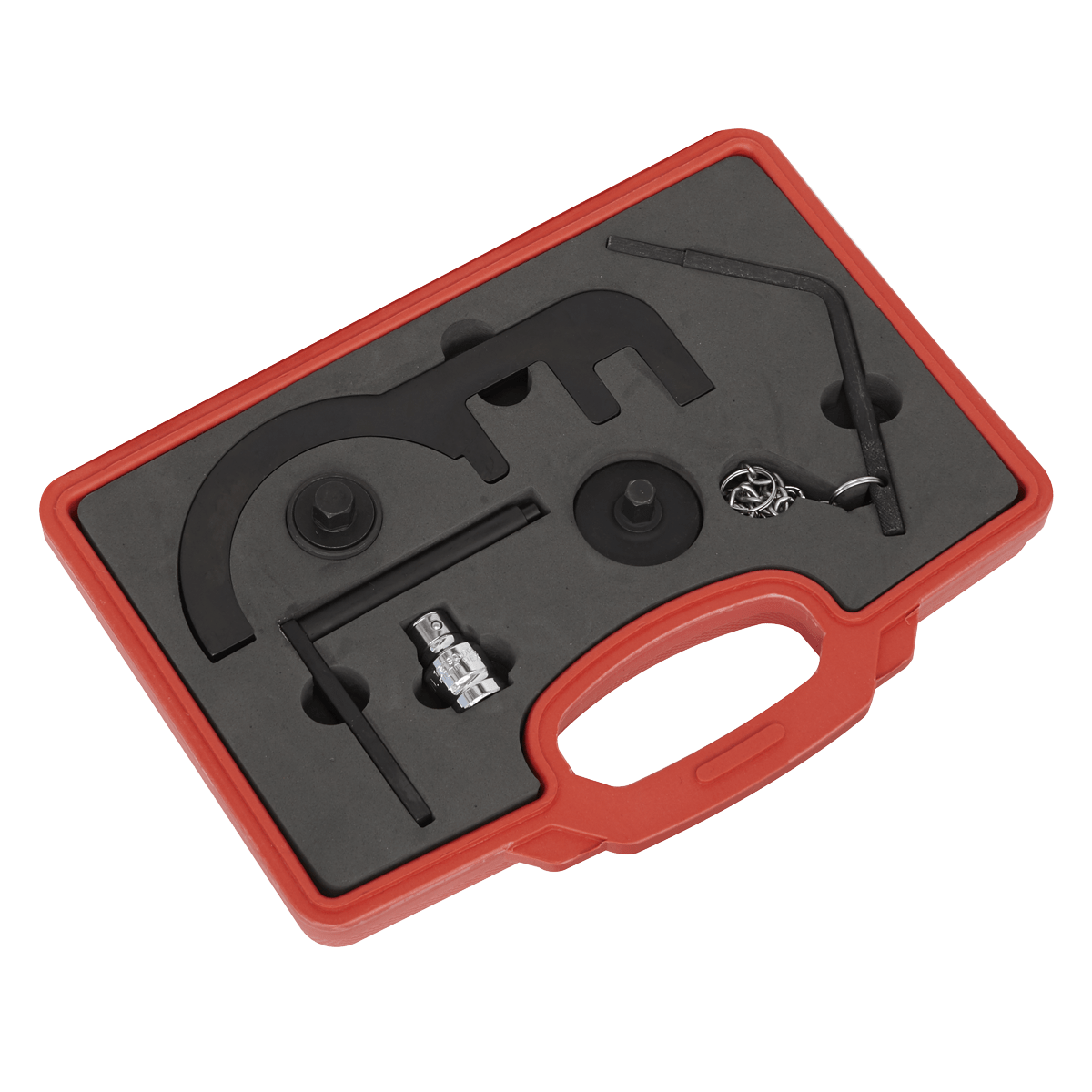 Sealey VSE6121A Diesel Engine Timing Tool Kit - for BMW/Mini 1.5D/1.6D/2.0D/3.0D - Chain Drive - VSE6121A - Sealey Tools UK - Trade Counter Direct