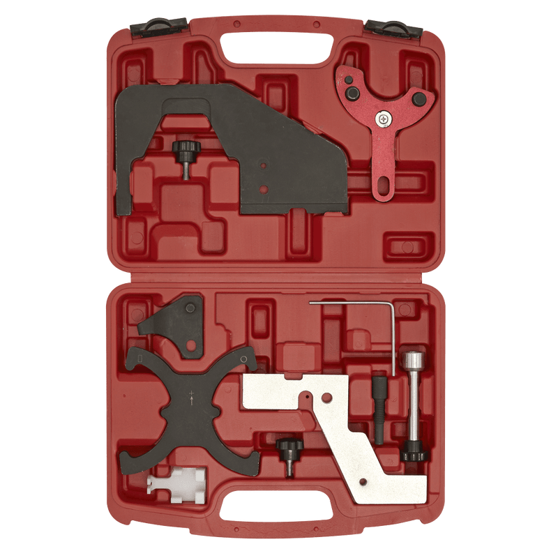 Sealey VSE6160 Petrol Engine Timing Tool Kit - for Ford, Volvo, Mazda 1.5, 1.6, 2.0 - Belt/Chain Drive - VSE6160 - Sealey Tools UK - Trade Counter Direct