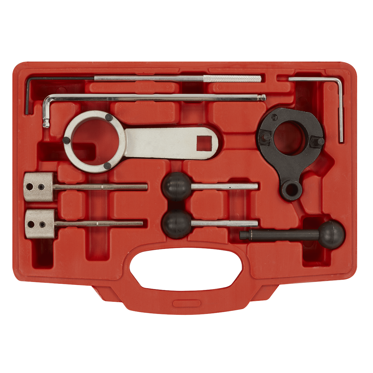 Sealey VSE6281 Diesel Engine Timing Tool Kit for VAG 1.4D/1.6D/2.0D Belt Drive - VSE6281 - Sealey Tools UK - Trade Counter Direct