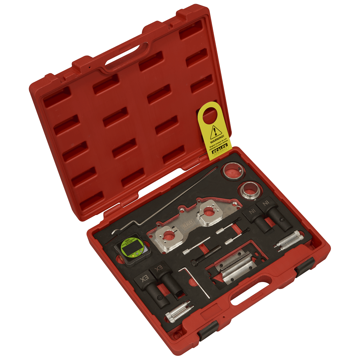 Sealey VSE7400 Petrol Engine Timing Tool Kit for VAG 1.0/1.2TSi/1.4TSi/1.5TSi - Belt Drive - VSE7400 - Sealey Tools UK - Trade Counter Direct