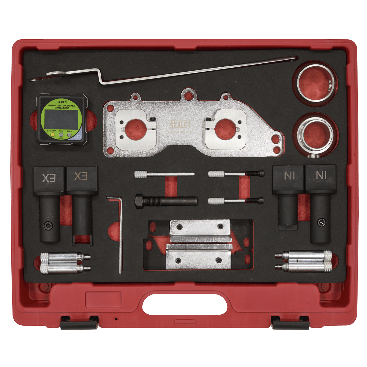 Sealey VSE7400 Petrol Engine Timing Tool Kit for VAG 1.0/1.2TSi/1.4TSi/1.5TSi - Belt Drive - VSE7400 - Sealey Tools UK - Trade Counter Direct