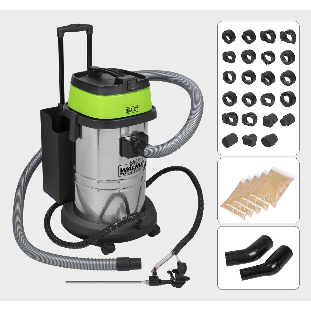 Sealey VSWB30 Walnut Blaster 30L Capacity - VSWB30 - Sealey Tools UK - Trade Counter Direct
