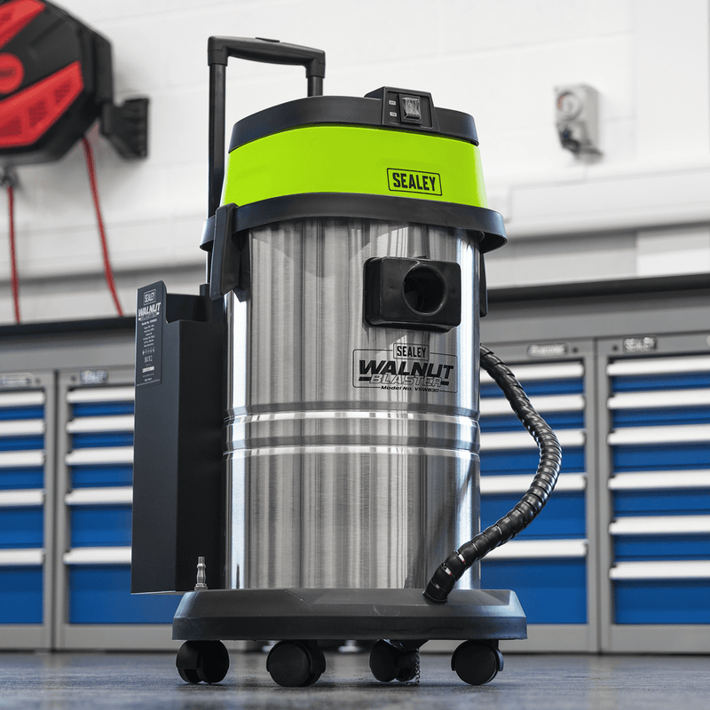 Sealey VSWB30 Walnut Blaster 30L Capacity - VSWB30 - Sealey Tools UK - Trade Counter Direct