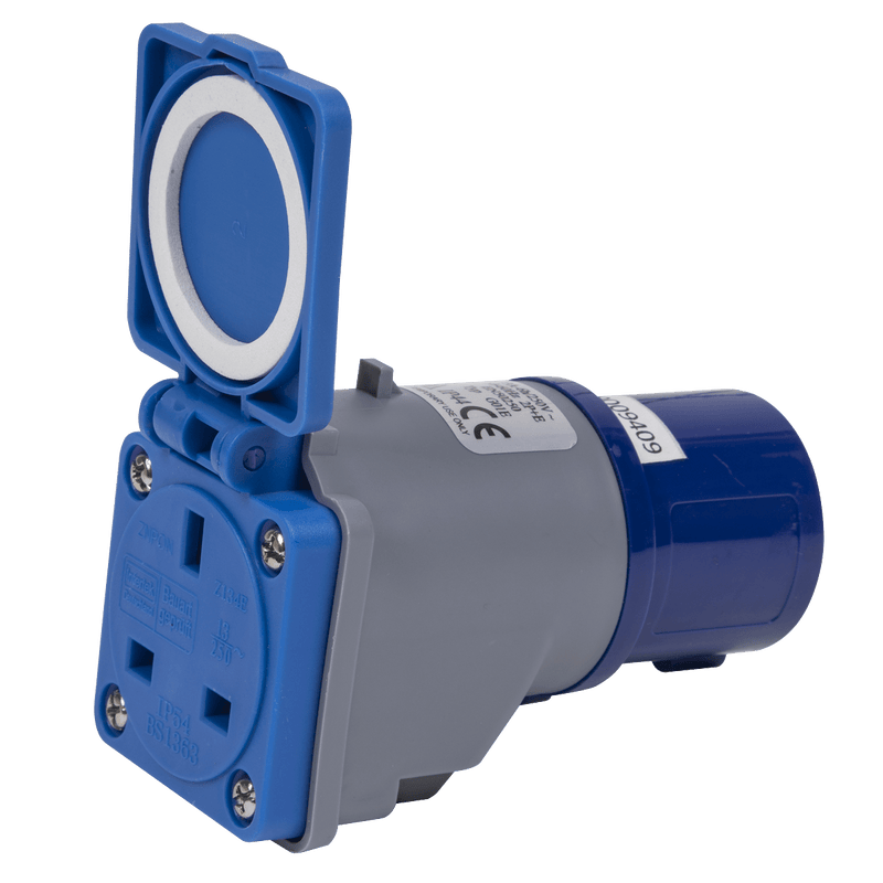 Sealey W1613PS Socket Adaptor 16A/13A 230V - W1613PS - Sealey Tools UK - Trade Counter Direct