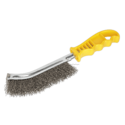 Sealey WB05Y Wire Brush Stainless Steel - WB05Y - Sealey Tools UK - Trade Counter Direct