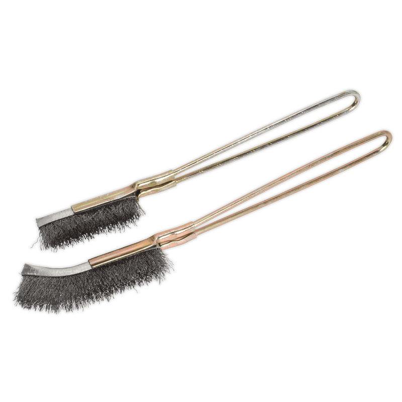 Sealey WB06 Wire Brush Set 2pc - WB06 - Sealey Tools UK - Trade Counter Direct