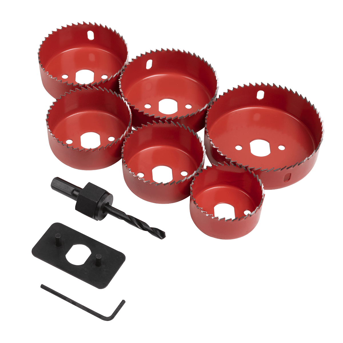 Sealey WDLK Downlight Holesaw Kit 9pc - WDLK - Sealey Tools UK - Trade Counter Direct