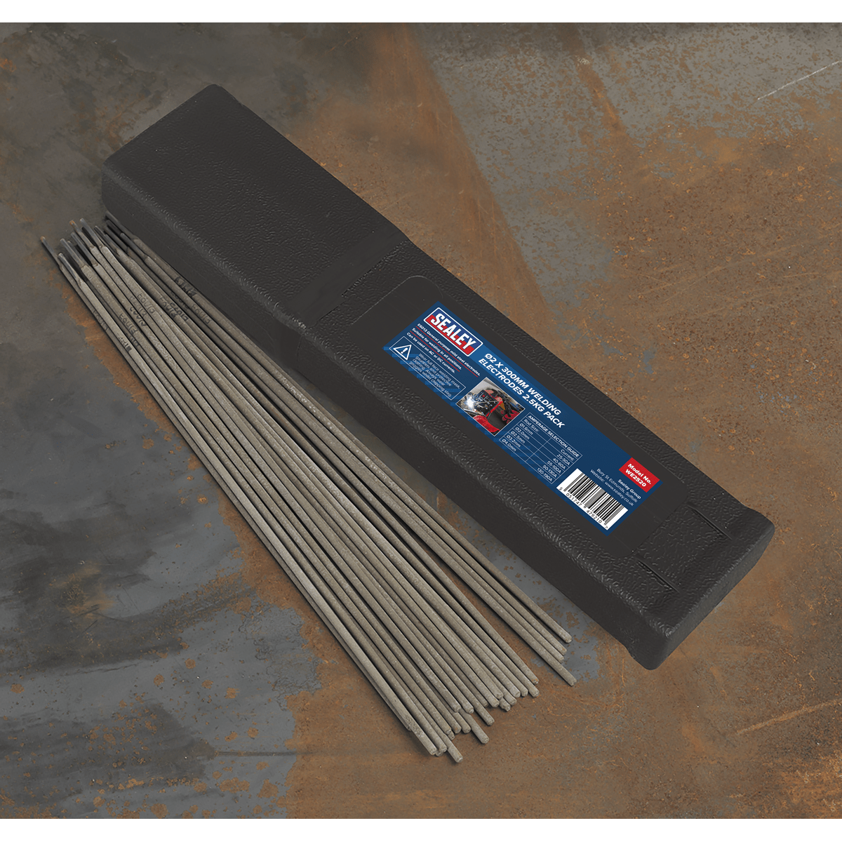 Sealey WE2520 Welding Electrodes 2 x 300mm - 2.5kg Pack - WE2520 - Sealey Tools UK - Trade Counter Direct