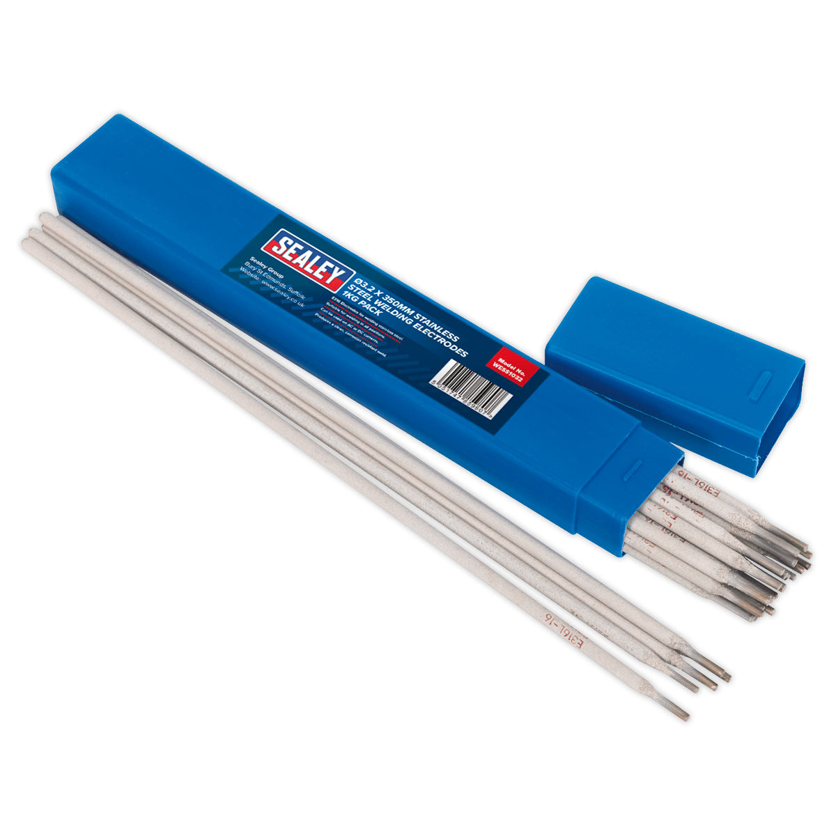 Sealey WESS1032 Stainless Steel Welding Electrodes 3.2 x 350mm - 1kg Pack - WESS1032 - Sealey Tools UK - Trade Counter Direct