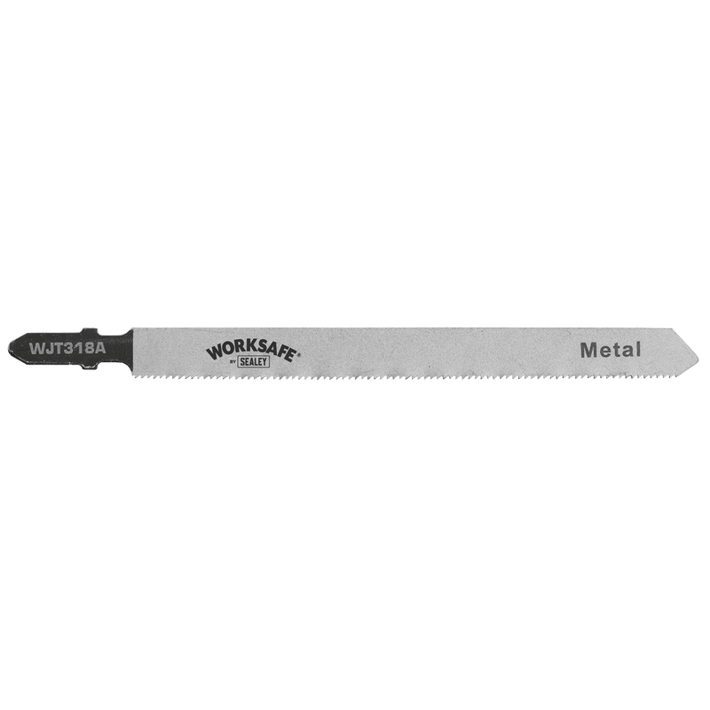 Sealey WJT318A Jigsaw Blade for Metal 105mm 21tpi - Pack of 5 - WJT318A - Sealey Tools UK - Trade Counter Direct