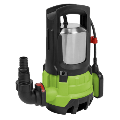 Sealey WPD415 High Flow Submersible Stainless Dirty Water Pump Automatic 333L/min 230V - WPD415 - Sealey Tools UK - Trade Counter Direct