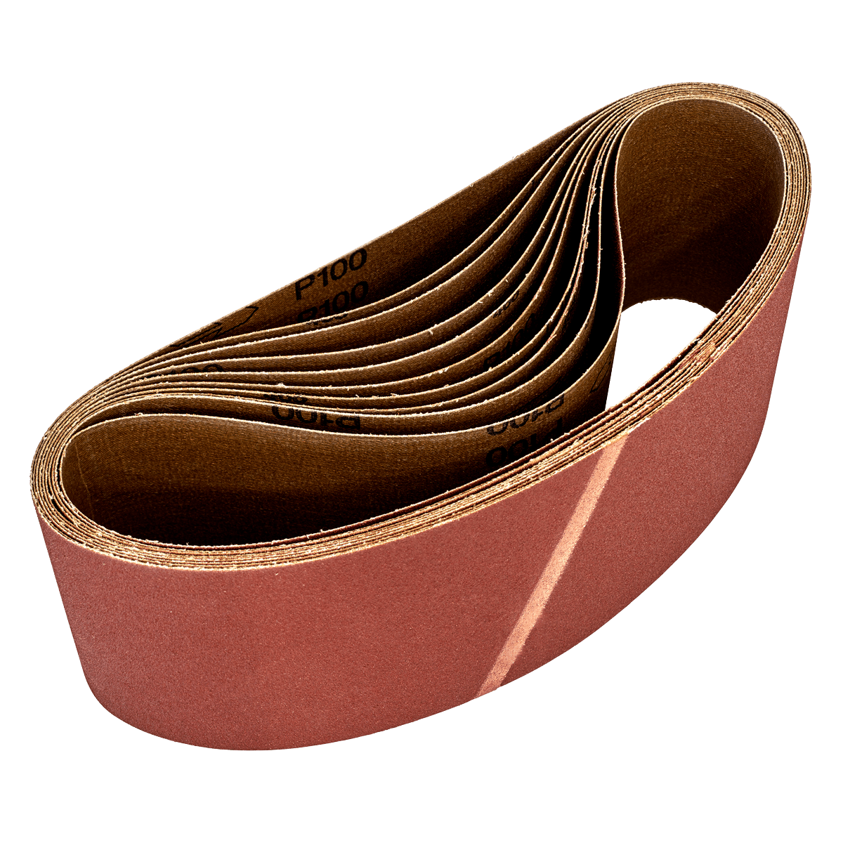 Sealey WSB62100 Sanding Belt 100 x 620mm 100Grit - Pack of 10 - WSB62100 - Sealey Tools UK - Trade Counter Direct
