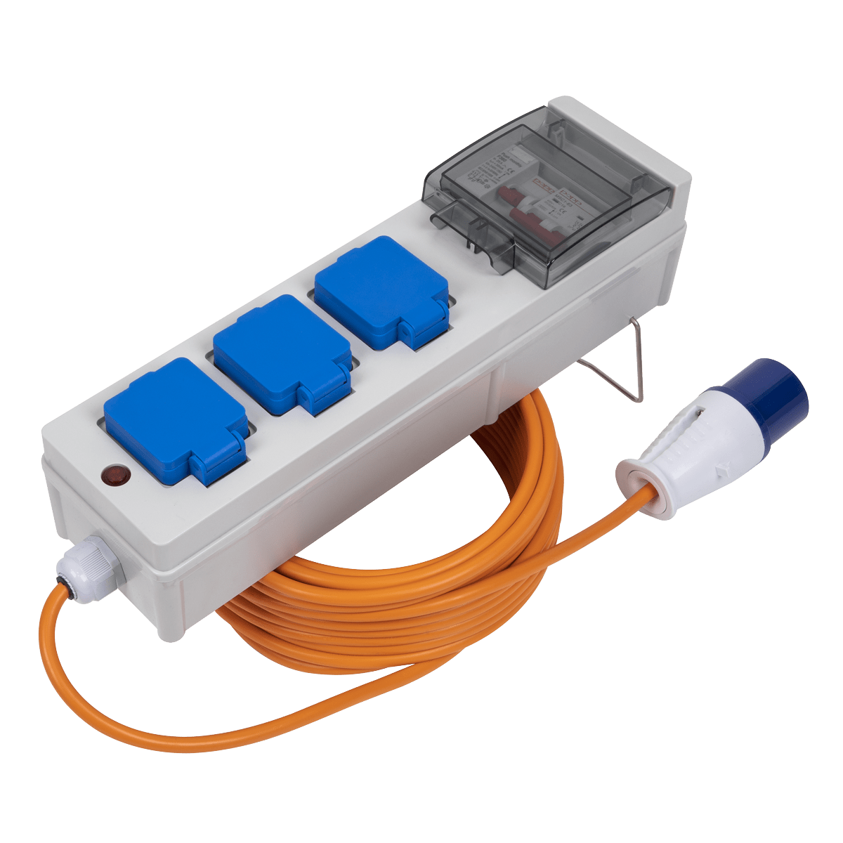 Sealey WSC16133 Caravan & Camping Mains Unit with RCD 15m - WSC16133 - Sealey Tools UK - Trade Counter Direct