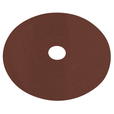 Sealey WSD4120 Worksafe® 100mm Fibre Backed Sanding Disc 120Grit - Pack of 25 - WSD4120 - Sealey Tools UK - Trade Counter Direct