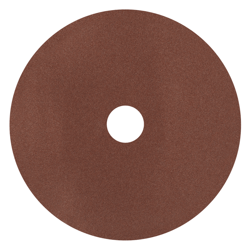 Sealey WSD45120 Worksafe® 115mm Fibre Backed Sanding Disc 120Grit - Pack of 25 - WSD45120 - Sealey Tools UK - Trade Counter Direct