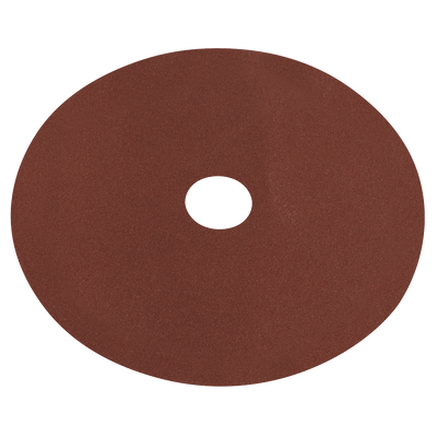 Sealey WSD4580 Worksafe® 115mm Fibre Backed Sanding Disc 80Grit - Pack of 25 - WSD4580 - Sealey Tools UK - Trade Counter Direct