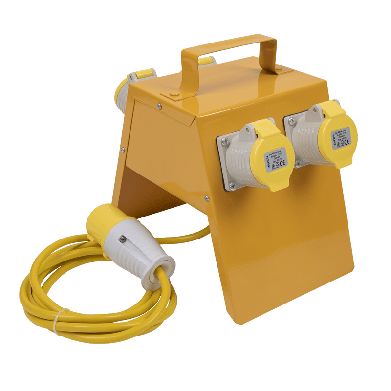 Sealey WSSB16 CEE 4 - Way Splitter Box 1.5mm Cable 16A Plug - WSSB16 - Sealey Tools UK - Trade Counter Direct
