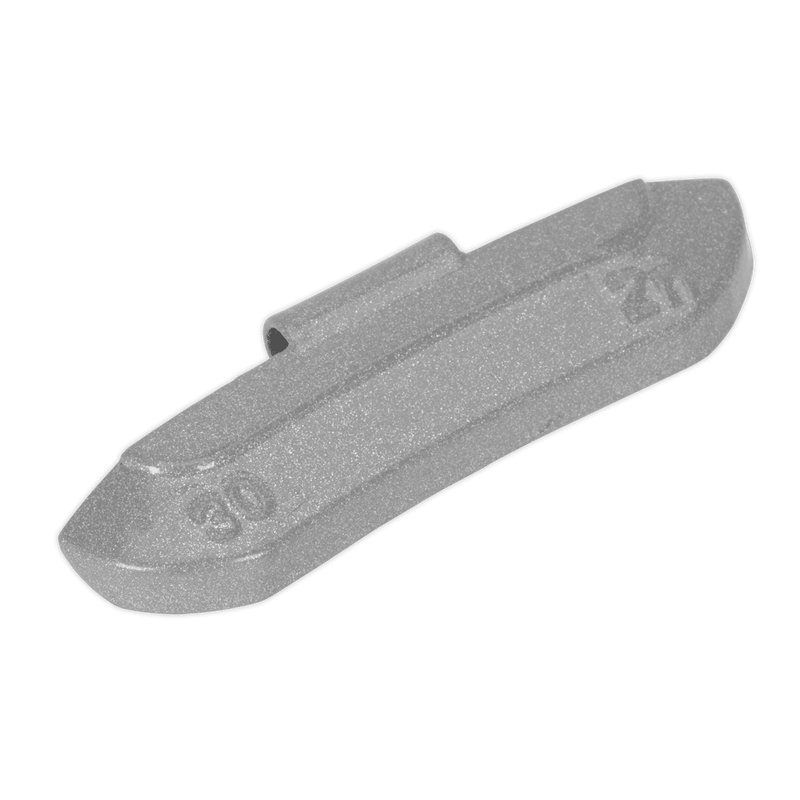 Sealey WWSH30 Wheel Weight 30g Hammer - On Zinc for Steel Wheels Pack of 100 - WWSH30 - Sealey Tools UK - Trade Counter Direct