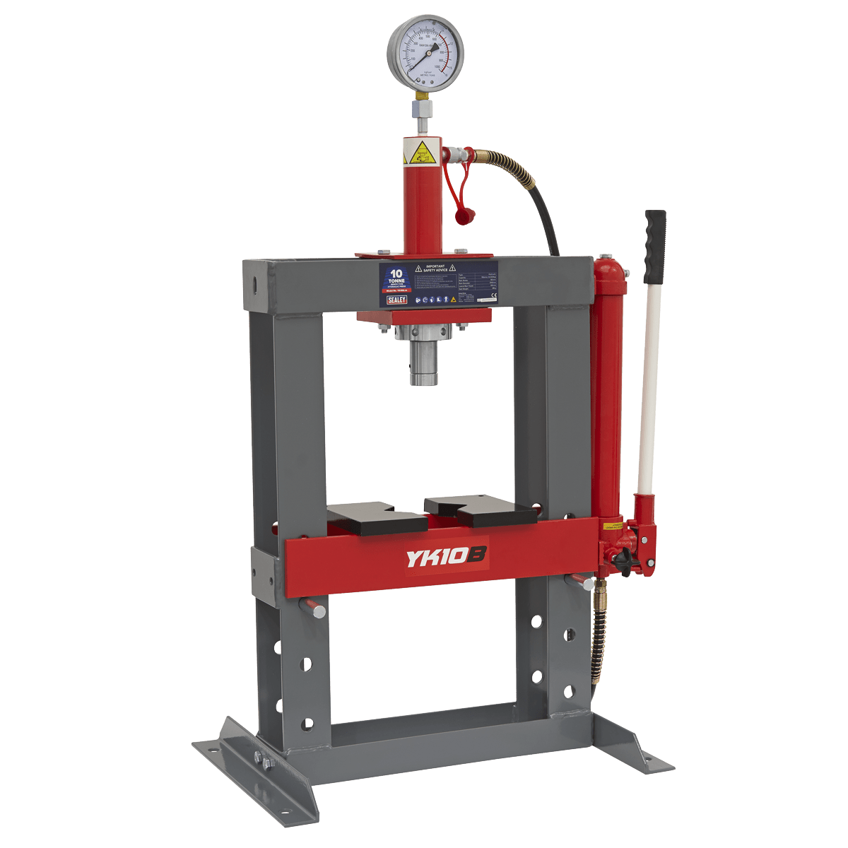 Sealey YK10B Hydraulic Press 10tonne Bench Type - YK10B - Sealey Tools UK - Trade Counter Direct