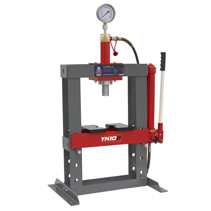 Sealey YK10B Hydraulic Press 10tonne Bench Type - YK10B - Sealey Tools UK - Trade Counter Direct