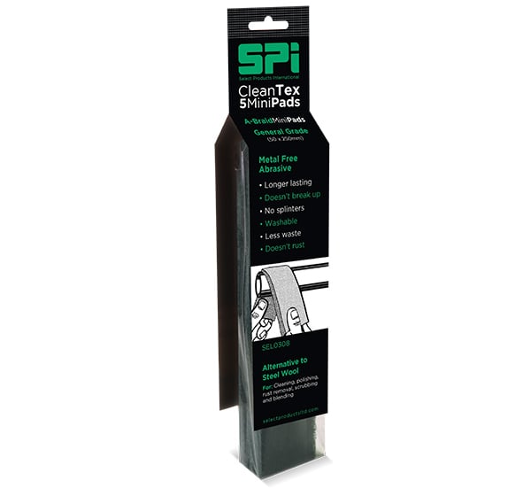 Select CleanTex Abrasive Mini - pads (5 pck) green - Qty 5 Pck - SEL0308 - Select Products - SPI - Trade Counter Direct