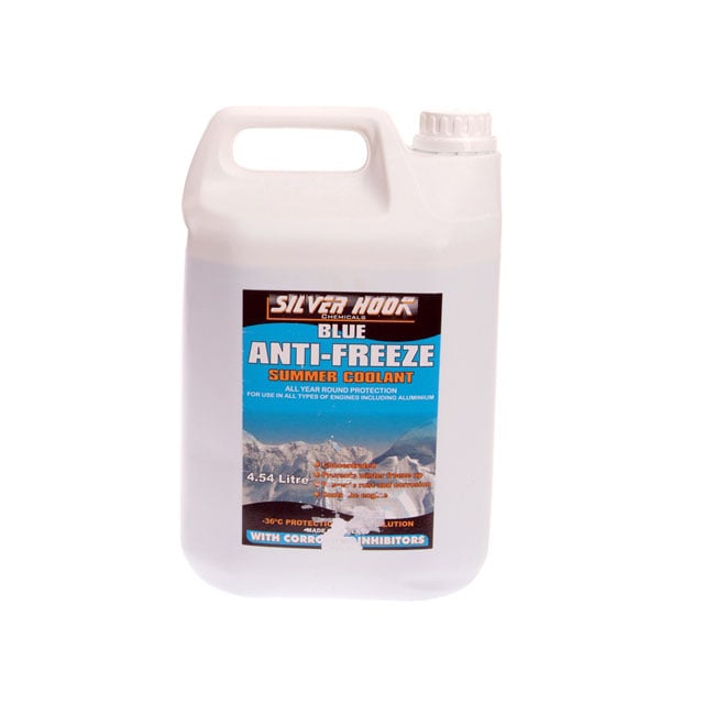 Silverhook Concentrated Antifreeze - Blue 4.54L - 4.54 Litre - D/ISHA4 - SilverHook - Trade Counter Direct