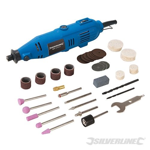 Silverline 135W Multi - Function Rotary Tool 135W UK - 249765 - 249765 - Silverline - Trade Counter Direct