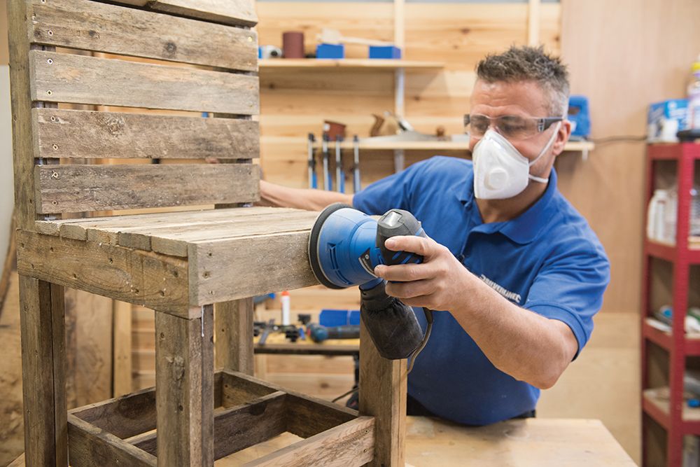 Silverline 240W Random Orbit Sander 125mm 240W - 870944 - 870944 - Silverline - Trade Counter Direct