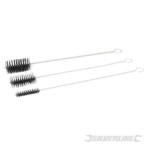 Silverline Boiler and Flue Brush Set 3pce 480mm - 322211 - 322211 - Silverline - Trade Counter Direct