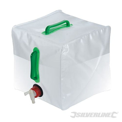 Silverline Collapsible Water Container 20Ltr - 159729 - 159729 - Silverline - Trade Counter Direct