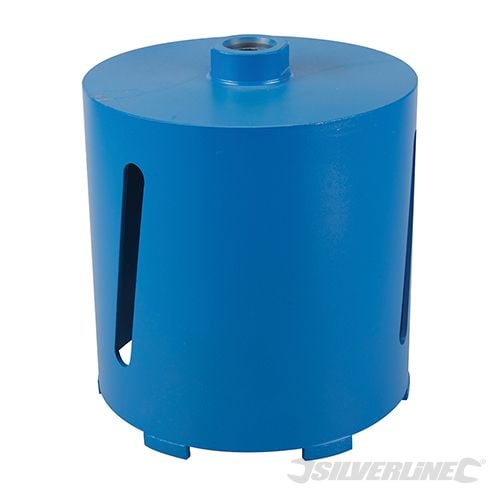 Silverline Diamond Core Drill Bit 152 x 150mm - 406549 - 406549 - Silverline - Trade Counter Direct