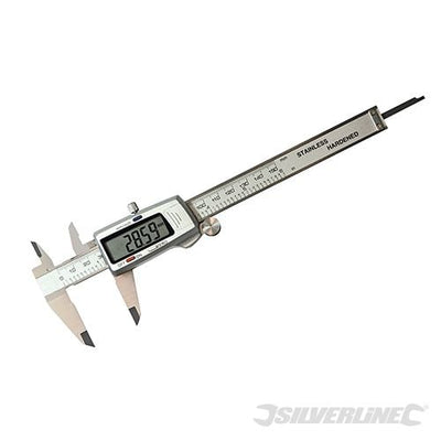 Silverline Digital Vernier Caliper 150mm - 380244 - 380244 - Silverline - Trade Counter Direct