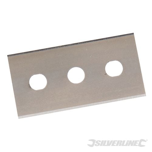Silverline Double - Sided Scraper Blades 10pk 0.2mm - 427668 - 427668 - Silverline - Trade Counter Direct