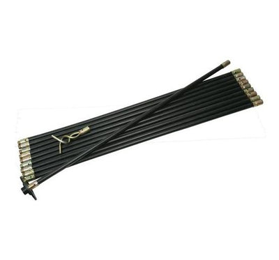 Silverline Drain Rod Set 12pce 12pce - 273193 - 273193 - Silverline - Trade Counter Direct