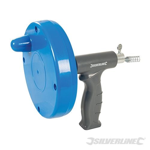 Silverline Drain Unblocker 6m x 6mm - 395010 - 395010 - Silverline - Trade Counter Direct