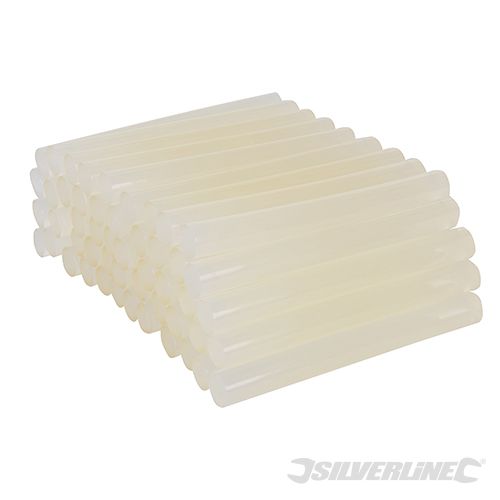 Silverline Glue Sticks 11.2 x 100mm 50pk - 698462 - 698462 - Silverline - Trade Counter Direct