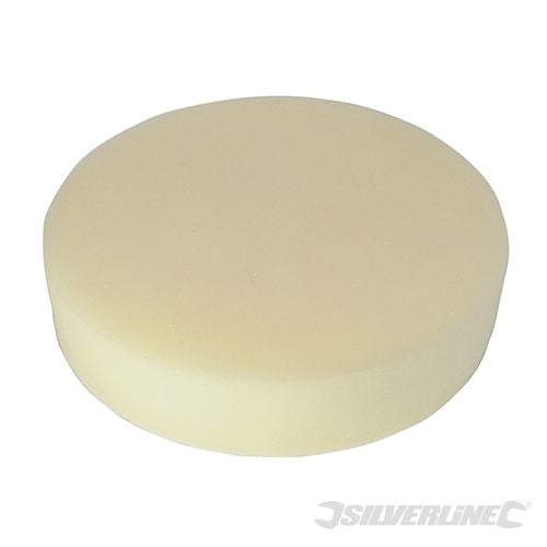 Silverline Hook and Loop Foam Polishing Head 180 x 38mm - 105816 - 105816 - Silverline - Trade Counter Direct
