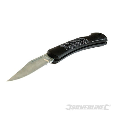 Silverline Pocket Knife 60mm - CT109 - CT109 - Silverline - Trade Counter Direct