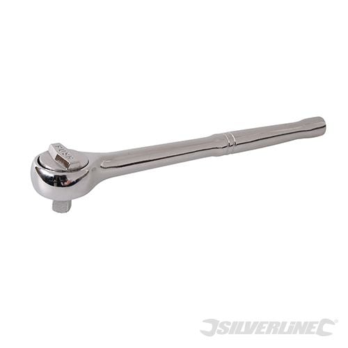 Silverline Ratchet Handle 3/8" / 200mm - 456987 - 456987 - Silverline - Trade Counter Direct