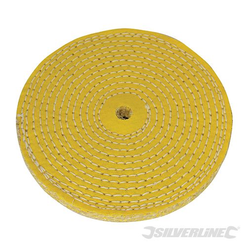 Silverline Sisal Buffing Wheel 150mm - 105894 - 105894 - Silverline - Trade Counter Direct