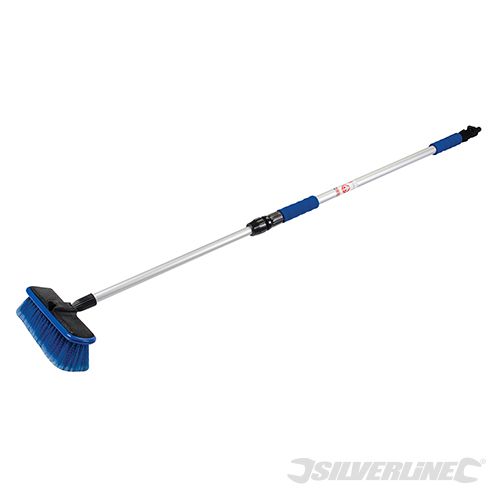 Silverline Telescopic Car Cleaning Brush 1.07 - 1.76m - 719788 - 719788 - Silverline - Trade Counter Direct