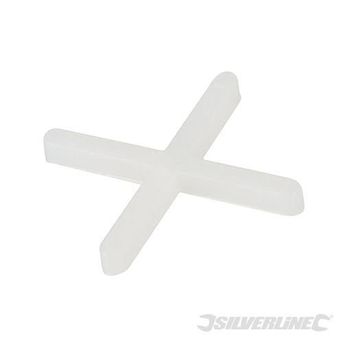 Silverline Tile Spacers 1000pk 2mm - 291406 - 291406 - Silverline - Trade Counter Direct