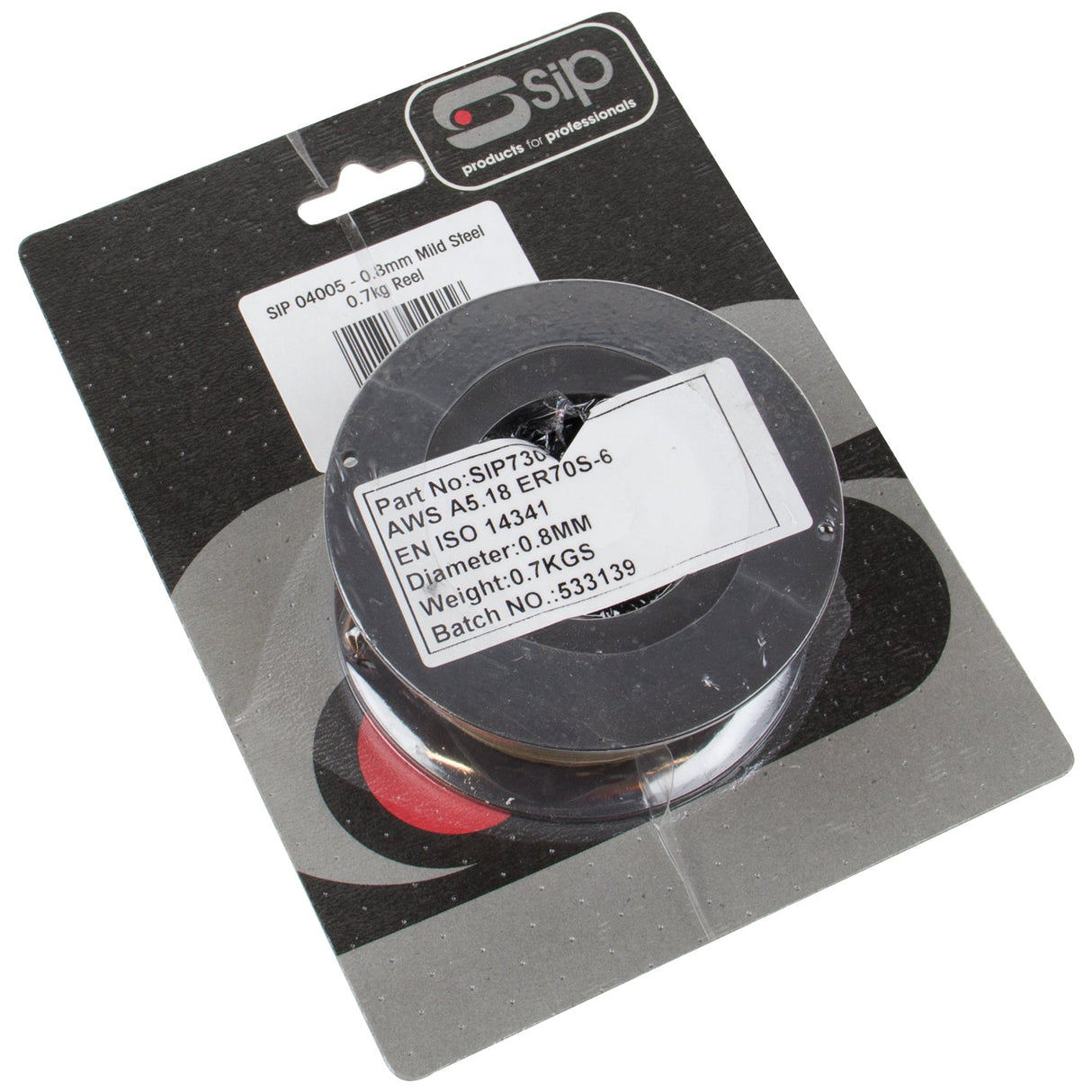 SIP 0.7kg x 0.8mm Mild Steel Welding Wire Pack - SIP-04005 - SIP Tools UK - Trade Counter Direct