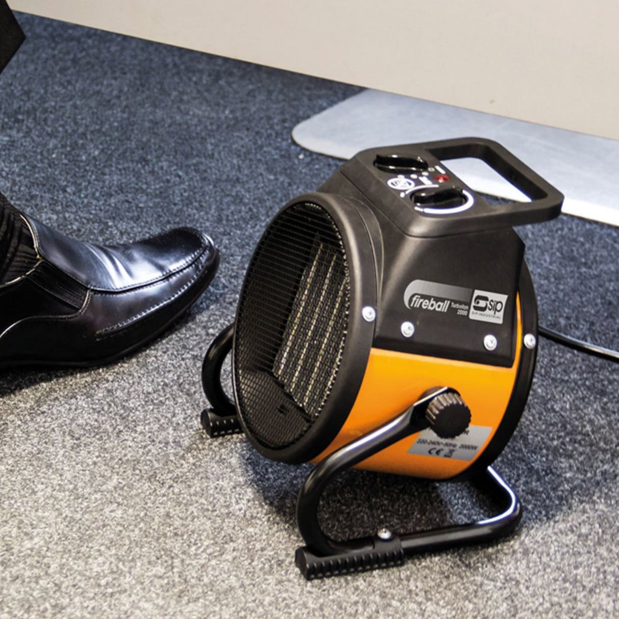 SIP FIREBALL Turbofan 2000 Electric Fan Heater - 09128