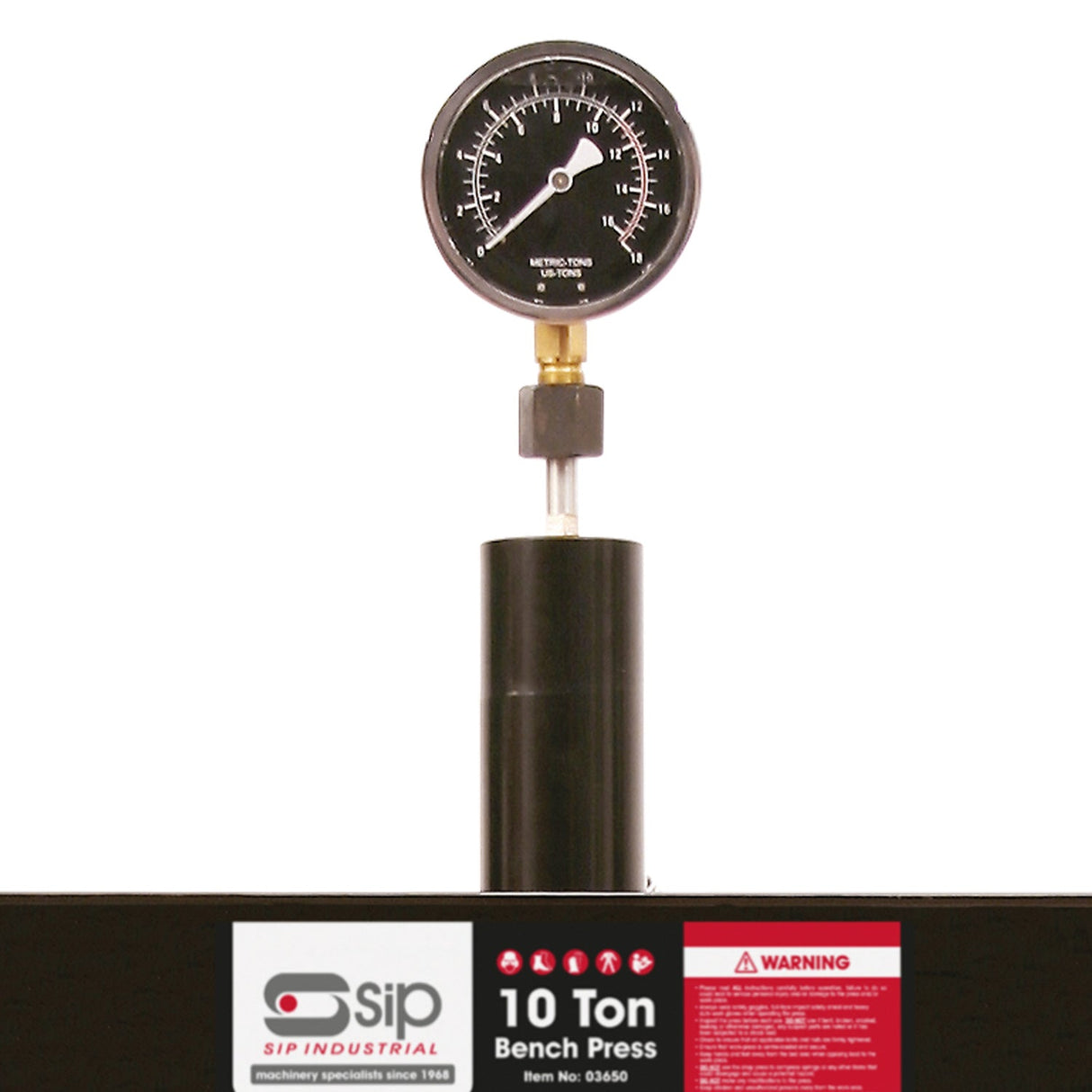 SIP 10 TON Shop Bench Press - SIP-03650 - SIP Tools UK - Trade Counter Direct