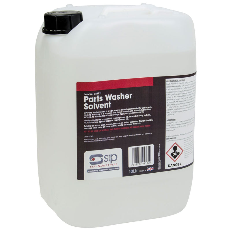 SIP 10ltr Parts Washer Solvent - 02382 - SIP-02382 - SIP Tools UK - Trade Counter Direct