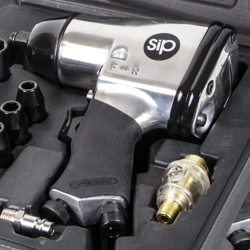 SIP 1/2" 17pc Air Impact Wrench Kit - SIP-06792 - SIP Tools UK - Trade Counter Direct
