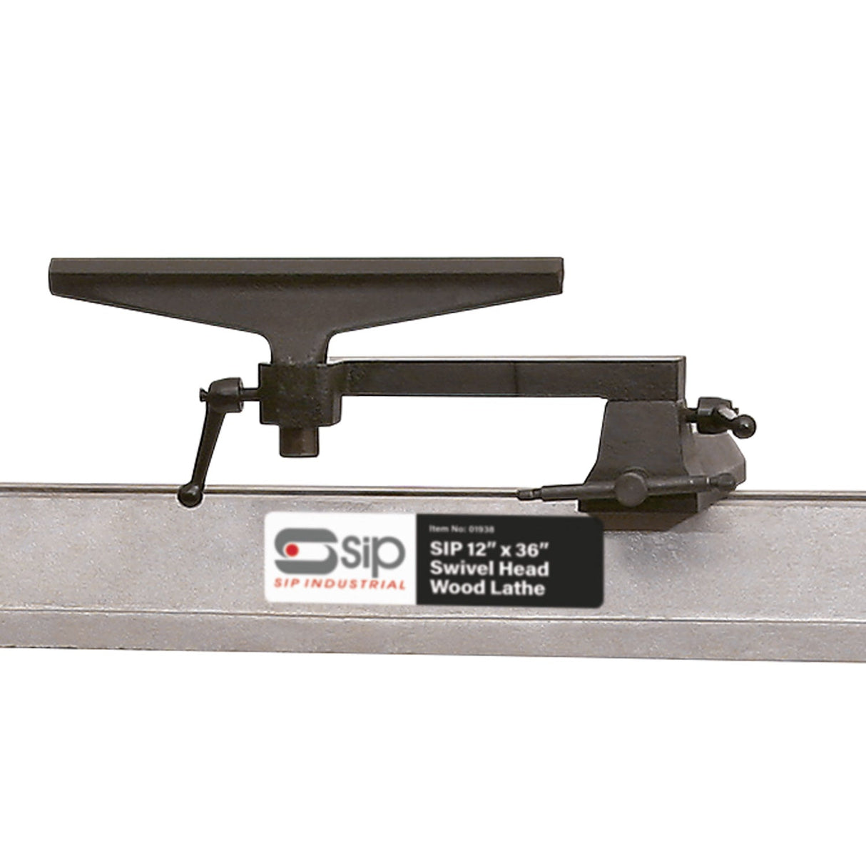 SIP 12" x 36" Swivel Head Wood Lathe - SIP-01938 - SIP Tools UK - Trade Counter Direct