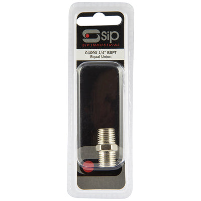 SIP 1/4" x 1/4" Equal Union Adaptor - SIP-04090 - SIP Tools UK - Trade Counter Direct