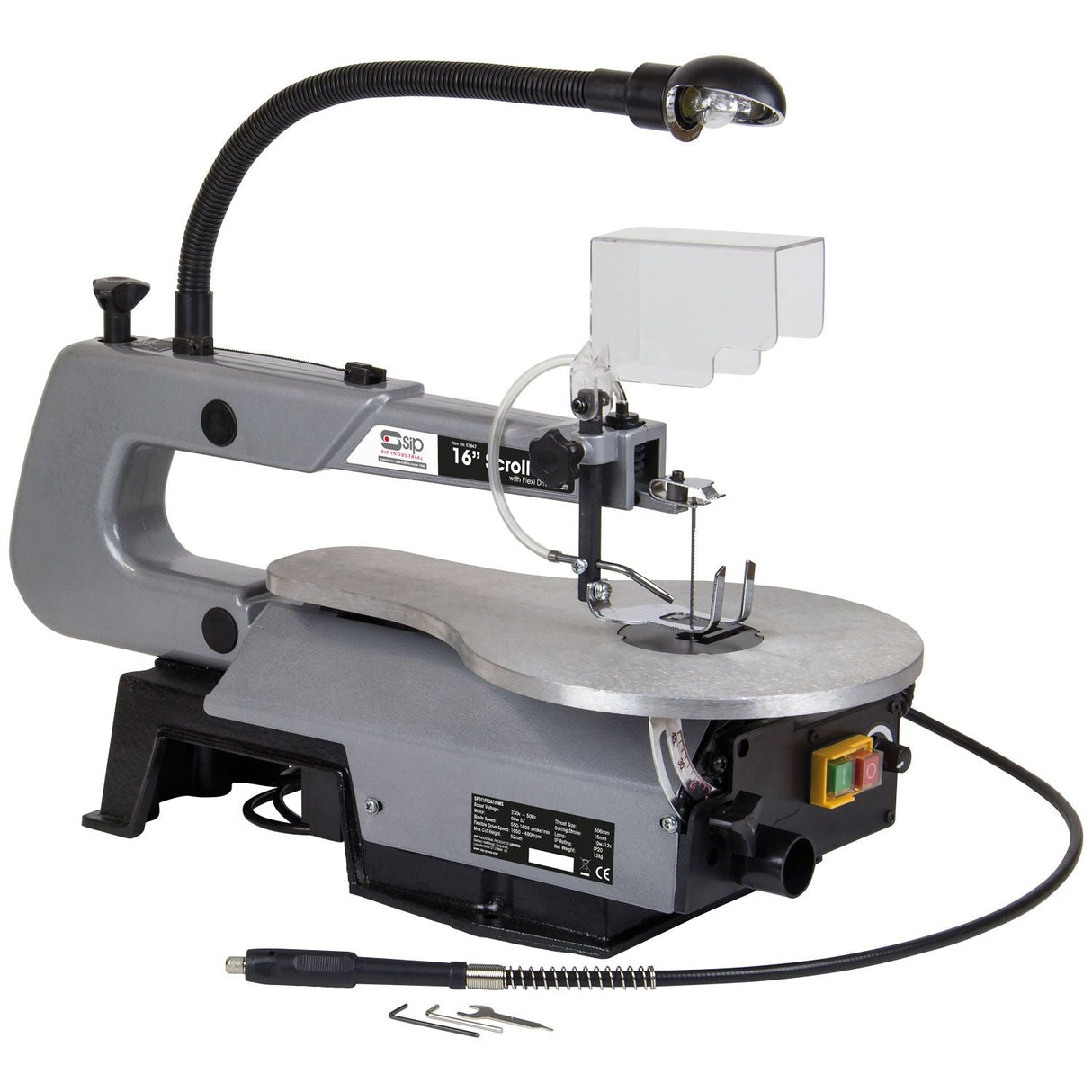 SIP 16" Flexi - Drive Scroll Saw - 01947 - SIP-01947 - SIP Tools UK - Trade Counter Direct